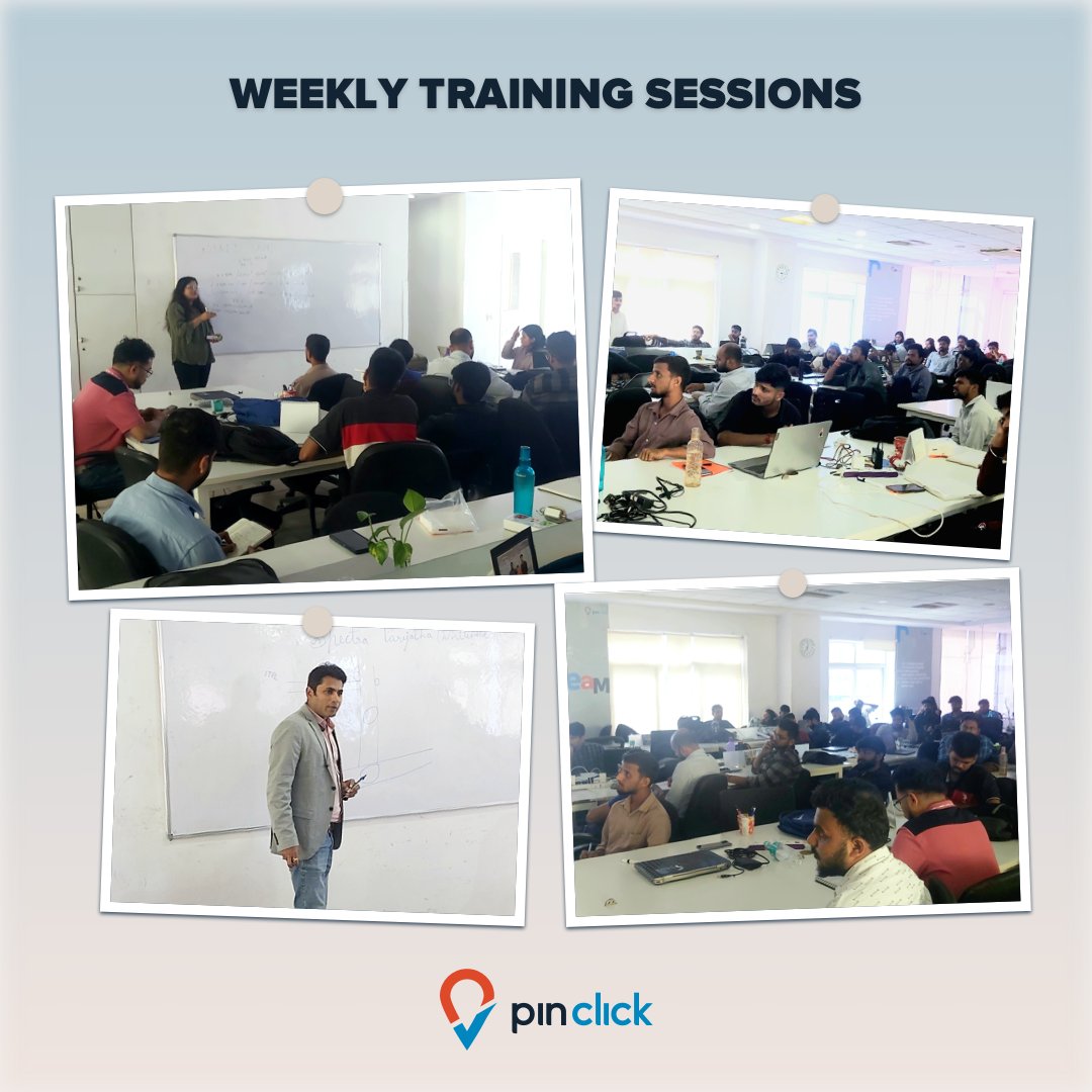 pinclickhomes's tweet photo. Pin Click Learns #17
Recently, we had the opportunity to engage in insightful training sessions with @GodrejProp and @SpectraConstruc .
Thank you to the team for their time and expertise. 🚀
#pinclick #pinclicklearns #weeklytrainings https://t.co/NaUlHy8Txm