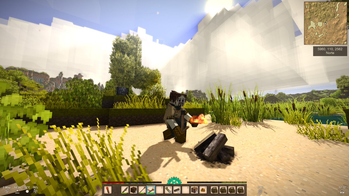 Buenos dias!! Hoy NUEVA SERIE!!! Minecraft Vintage Story! un Minecraft como nunca antes lo habíamos jugado ^^