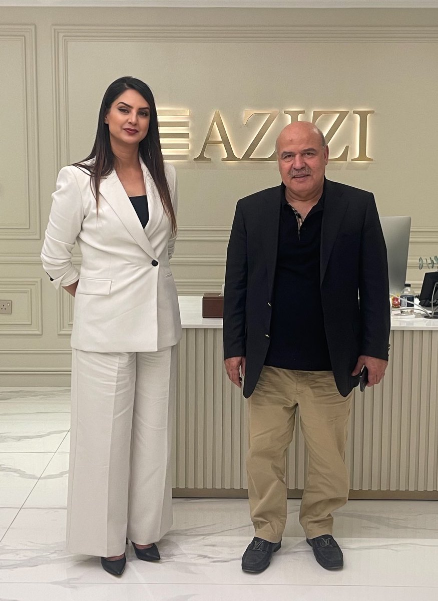 RitaAnwari's tweet image. It was a great pleasure to have discussion with our only successful International business icon @MAziziOfficial  the founder and chairman of @AziziGroup  and @AZBOfficialPage  for the second time, and this time to hear about the launch of the world second tallest tower in #Dubai.…