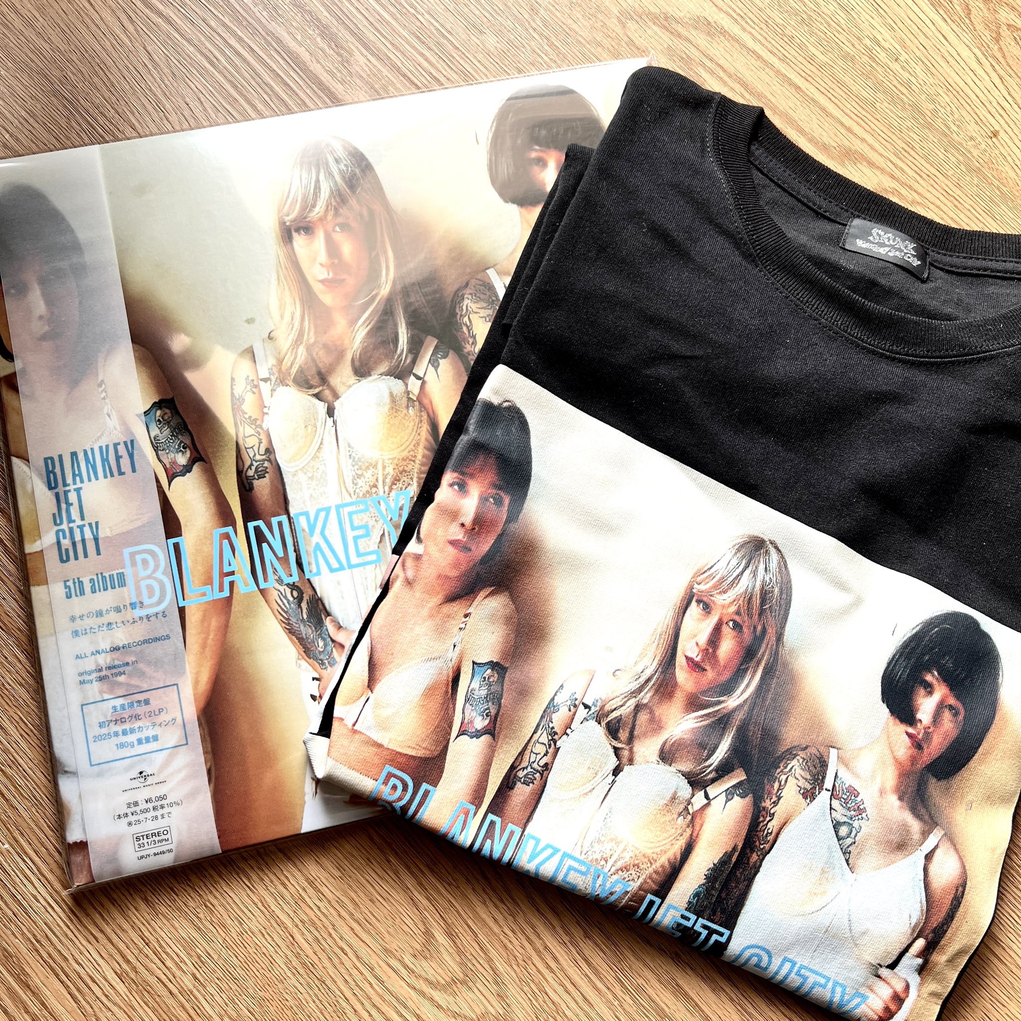 BLANKEY JET CITY/幸せの鐘が〜Ｔシャツ新品 幸せの鐘が鳴り響き 僕はただ悲しいふりをする [UNIVERSAL MUSIC