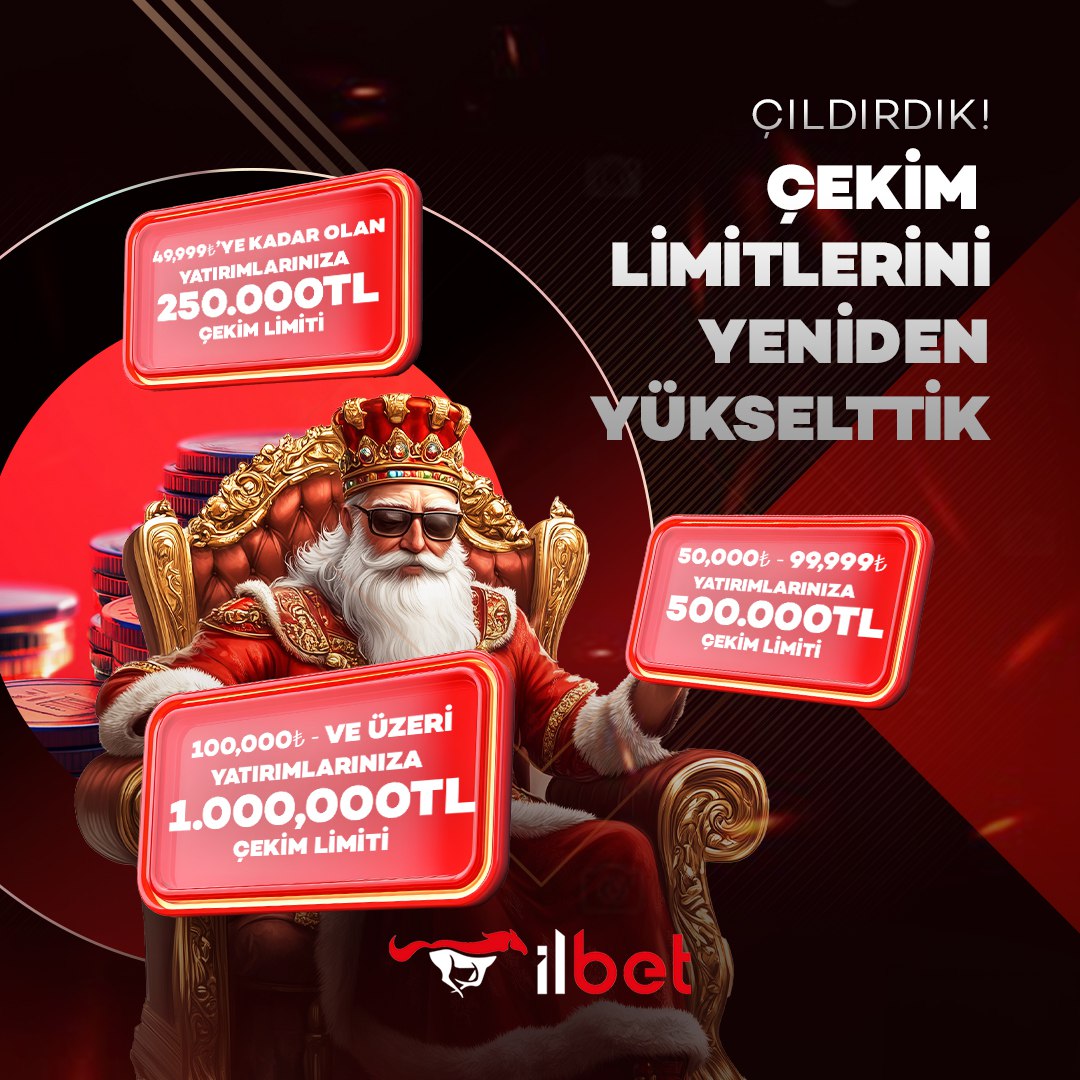 💥 Çekim Limitlerimiz Yükseldi!

🎖️ İlbet'te yatırım baremine göre günlük 1 Milyona varan çekim limitleriyle sınırsız kazancın tadını çıkar.

👑 Hafta sonunu İlbet bonuslarıyla taçlandır: tinyurl.com/ilbetguncelgir…