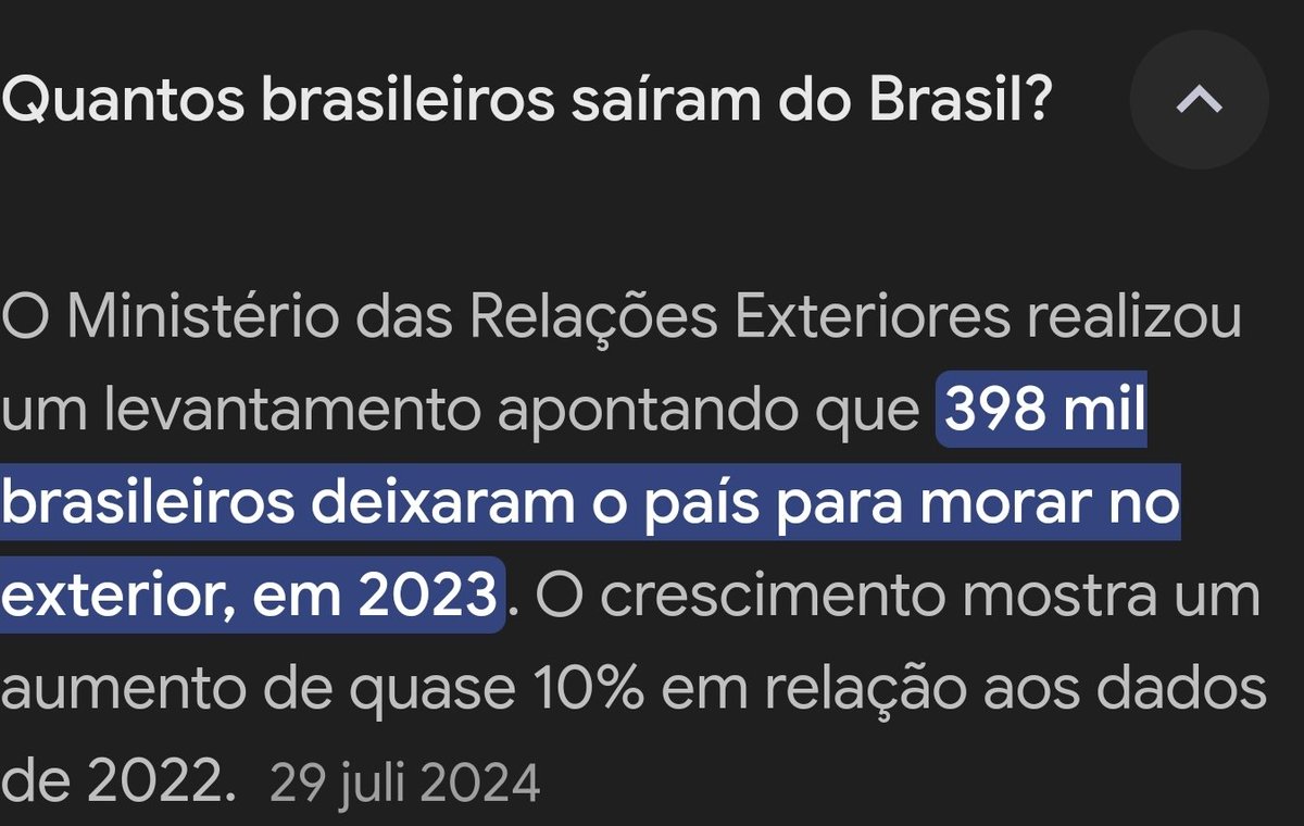 BenemarioCSalin's tweet photo. @bolso_troll @dspedros @CantiiSandra @nikolas_dm A realidade não precisa de dados.
Você não vê ninguém da Dinamarca, Suécia, EUA, Portugal fugindo para o Brasil. E sim o contrário.
O fenômeno Êxodo acontece quando as pessoas fogem da pobreza/ guerra para melhores oportunidades e qualidade de vida.

Mas se você quiser dados: https://t.co/ttwIbRqFEw