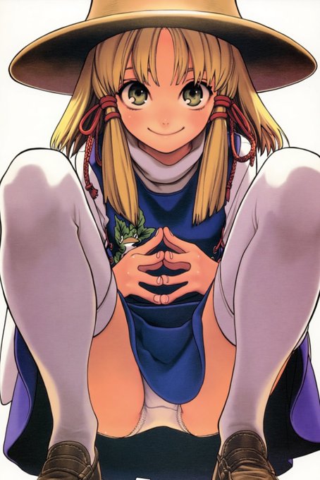 正面からおぱんつ
#洩矢諏訪子 