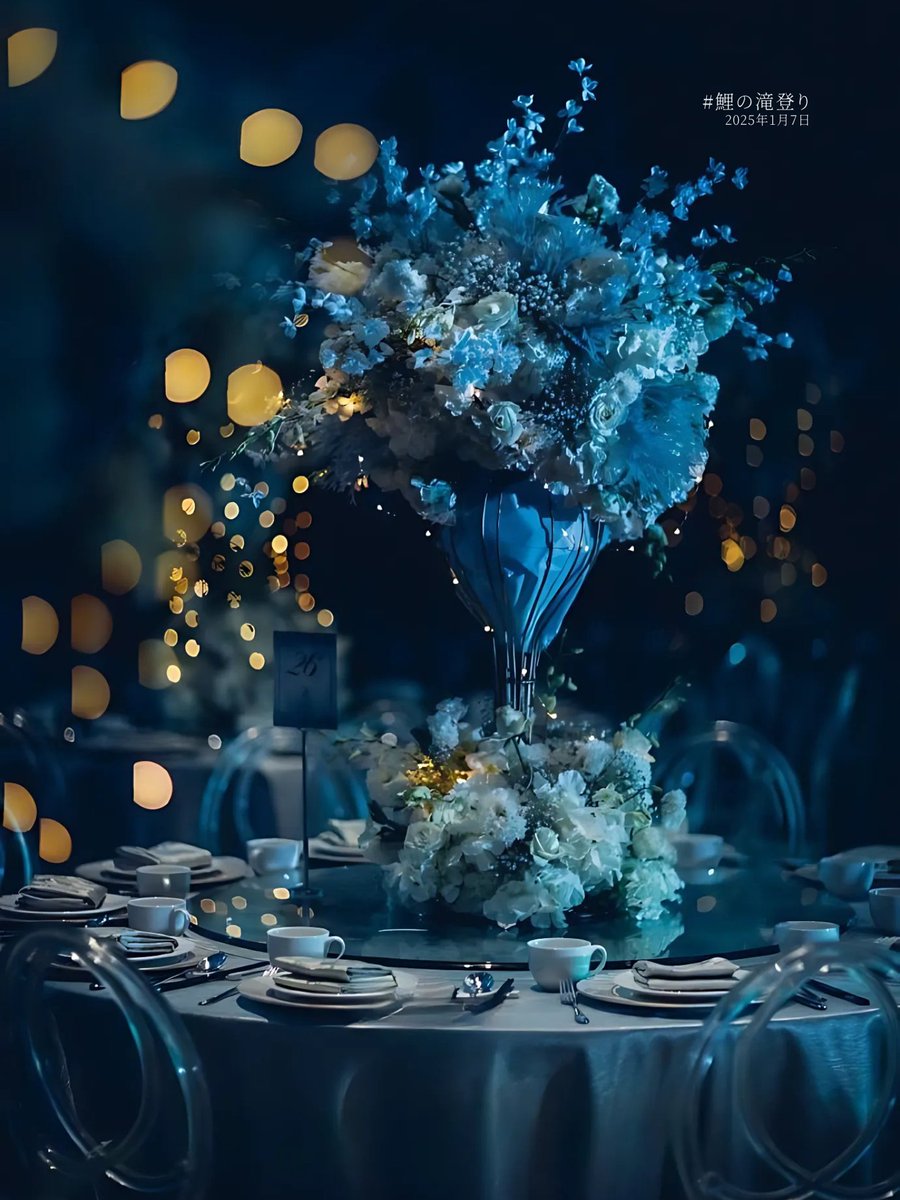 Ia mengedarkan pandangannya ke seluruh hall, lalu melanjutkan dengan senyum kecil. "Sebelum kita memulai, kami mohon kepada para hadirin untuk duduk dengan nyaman di tempat masing-masing. Terima kasih."