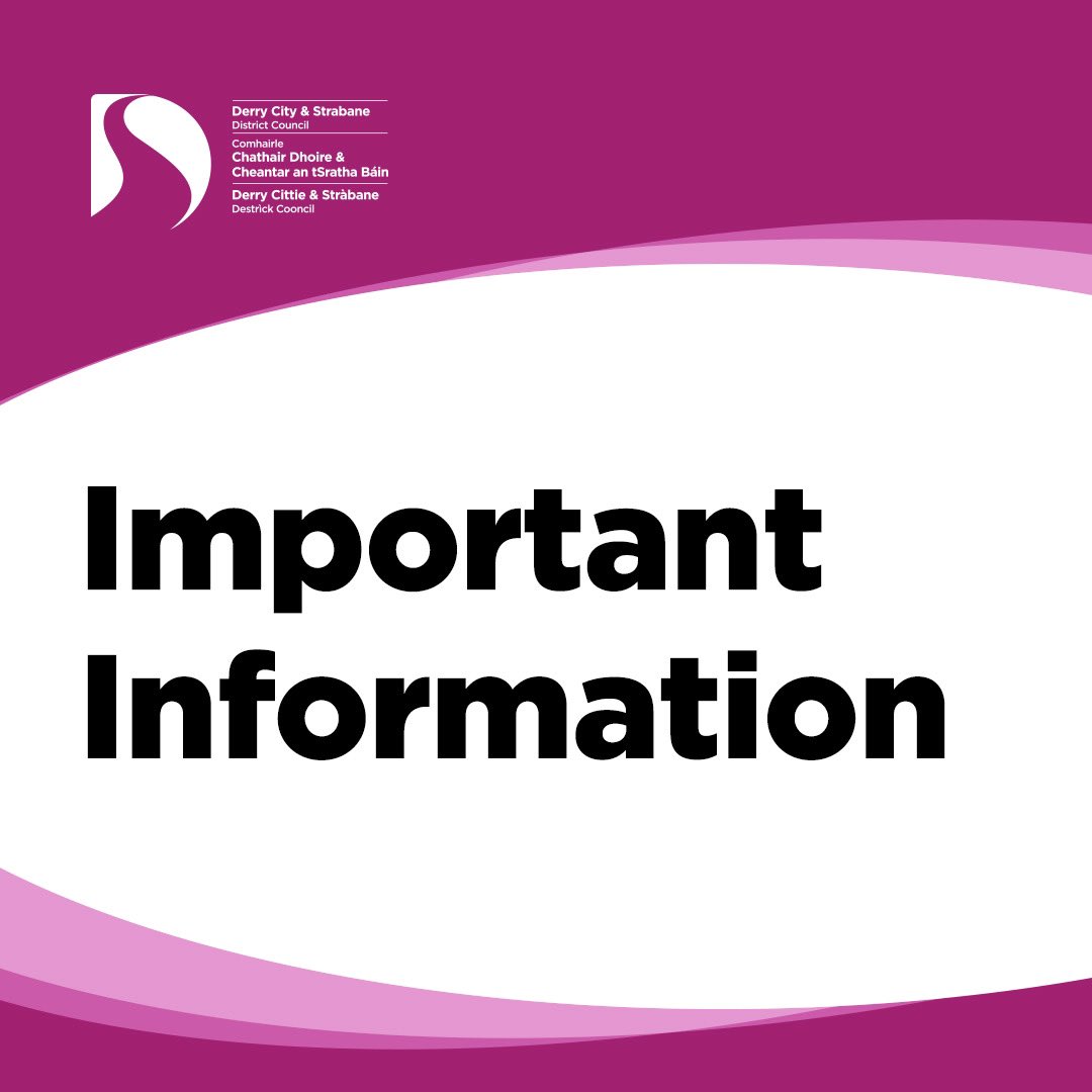 Please be advised that our Leisure Centres at 

📍Foyle Arena 
📍Melvin 
📍Riversdale 
📍Templemore 

Are all currently open and available to any members of the public who have power outages &amp; require assistance with heat, water, tea/coffee &amp; phone charging.
