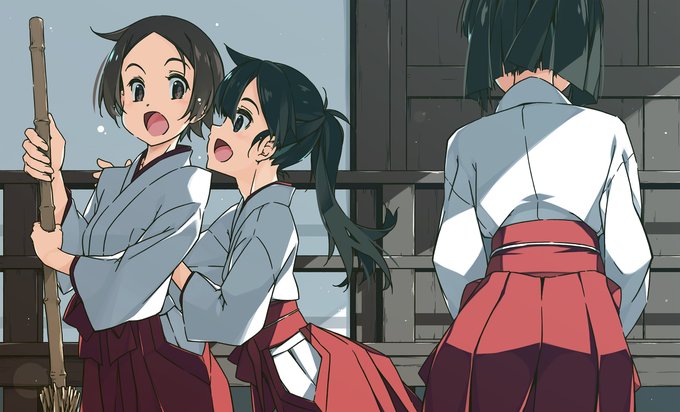 今月のRe: Calendarはこれにて〆となります。やはりお正月ということでだいたい巫女さんですね?
それではまた来月もよろしくですのよノ)_ _)ノ 