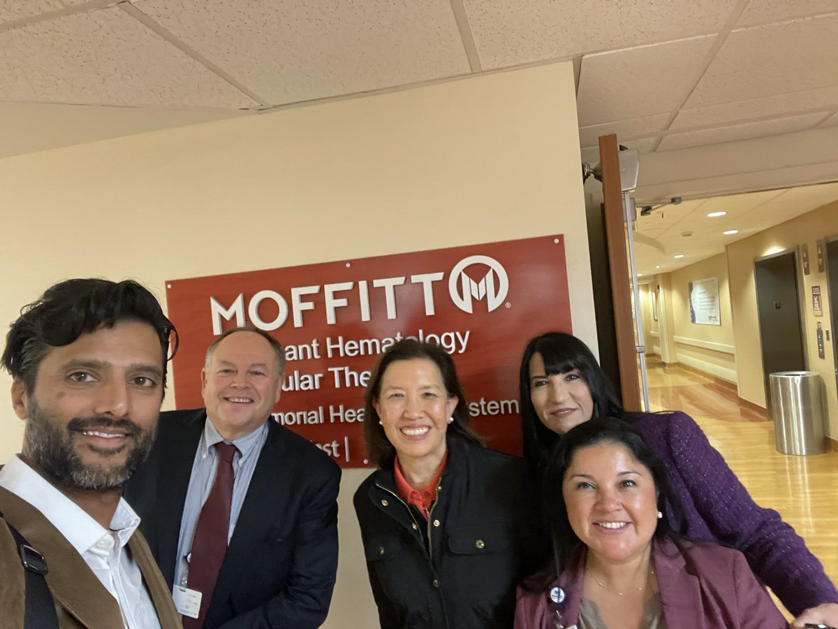 NaineshParikhMD's tweet image. kudos to our @MoffittNews #bonemarrowtransplant and #cellulartherapy team at at our partners memorial health system in south broward! Inspired, complete #moffittcare delivered across the state!
@karenluMD