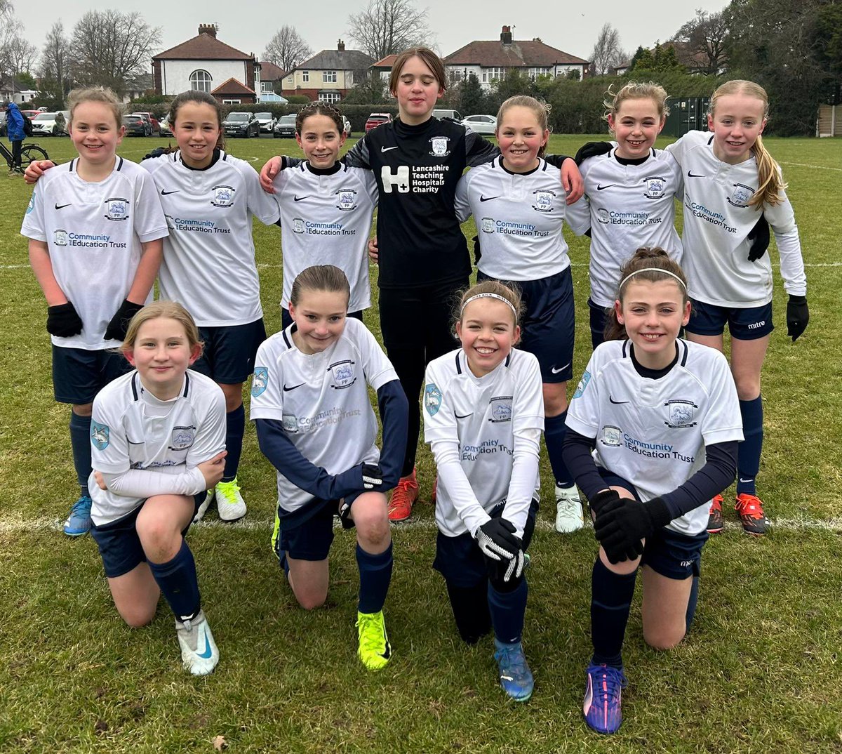 PrestonCityTeam's tweet photo. U11 girls run out 3-0 winner vs West Lancs. 
Thanks to @cadley_fc for hosting us. 
Amelie ⚽️
Elsie O ⚽️
Elsie C ⚽️ https://t.co/J9Maw1Q5nU
