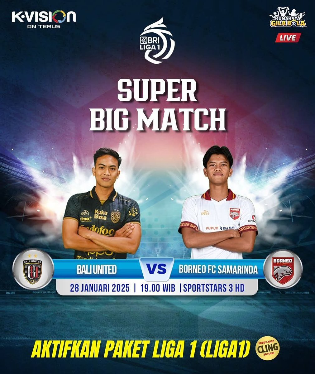 KVisionOnTerus's tweet photo. WhatsApp 0853 60 8383 53
Pemesanan VOUCHER/PAKET/SALDO:
1. K-Vision, GOL
2. Semua TV berbayar
3. App Kawan K-Vision
Nggak pake lama dan nggak pake ribetsss....
TERIMAKASIH
@pengikut #KVision #pengikut #followforfollowback #uefachampionsleague https://t.co/XoWd3KYkQ9