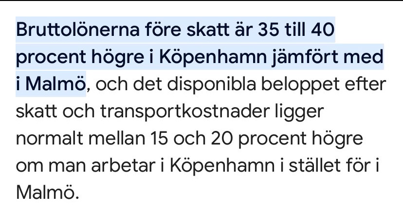 ErenmalmLeo's tweet photo. I Danmark har du kortare arbetstid än i Sverige men upp till 40 % högre lön Hur kan det komma sig när högern hävdar inte det inte finns utrymme för kortare arbetstid eller högre löner här? I Danmark skattar de miljardärer i Sverige föraktas arbetstagare Vart tar pengarna vägen?👇 https://t.co/AbjXhRQg86