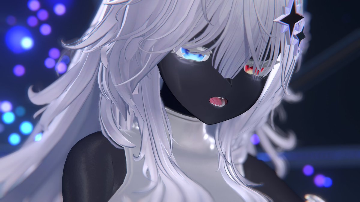 #SugarLuna_VRC
一旦完成ということで
あとは表情い～～～じろっと
黒肌もいいゾ