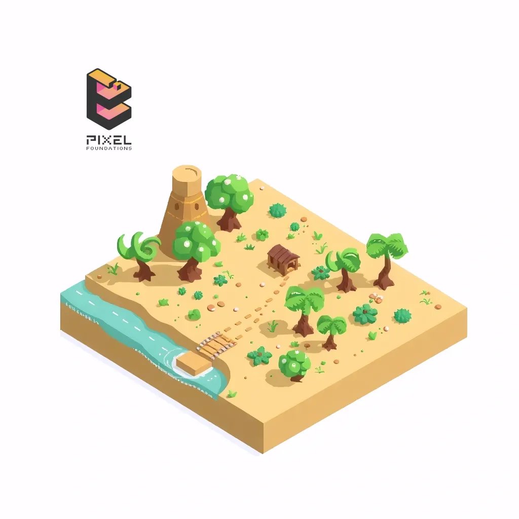 BY👉 @Smarcone58
Embark on a journey into the digital realm with Pixel Foundations, a groundbreaking collection of 58 meticulously designed NFTs. Each piece showcases unique landscapes, including charming buildings, serene oases, mysterious islands, and bustling metropolises, all