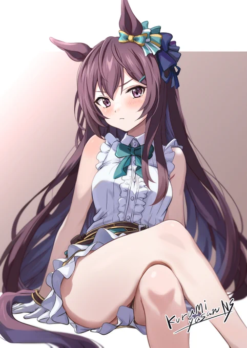 美脚メジロドーベルさん。 