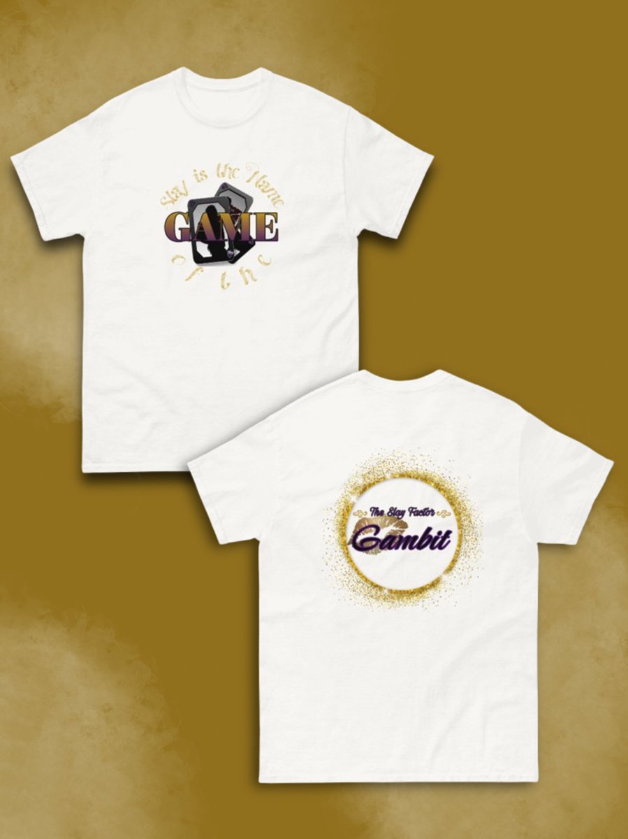 Let’s get into it!!

Introducing my new, EXCLUSIVE merch!
Slay with me! Gambit T-Shirts available now on pre-sale!! DM me or go to my new link in my bio, to purchase!

Slay is the Name of the Game!! 🖤✨

Thank you SO MUCH for your support! it means EVERYTHING to me! 🖤