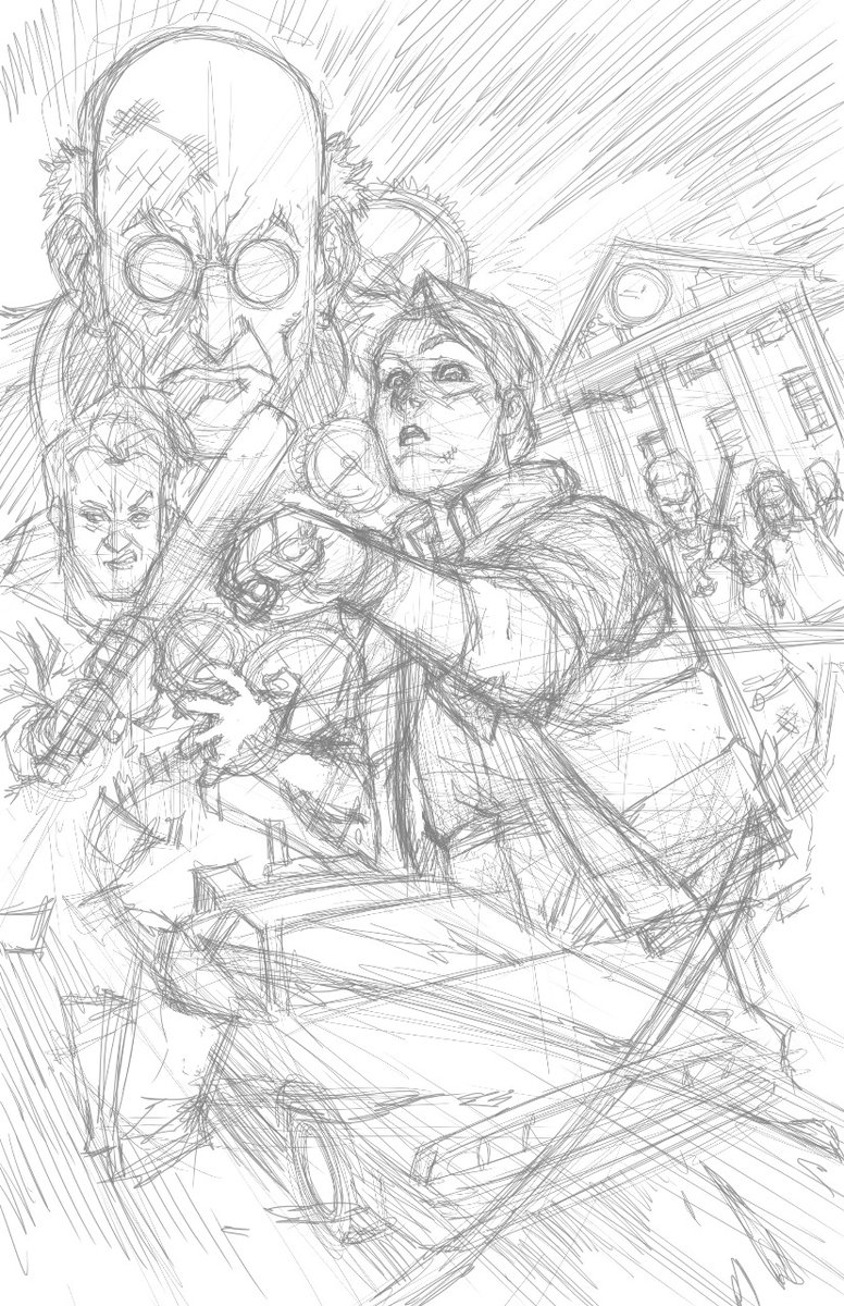 Cover for an (i hope) upcoming edition of Citizen Brown, asked by my friends of @bazingacomics_cl. Pencils, inks and colors by yours truly. 

#backtothefuture #bttf #citizenbrown