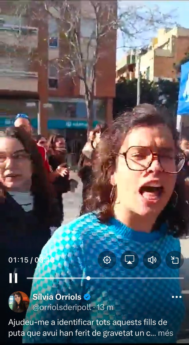 Feixista i violenta. De la CUP?