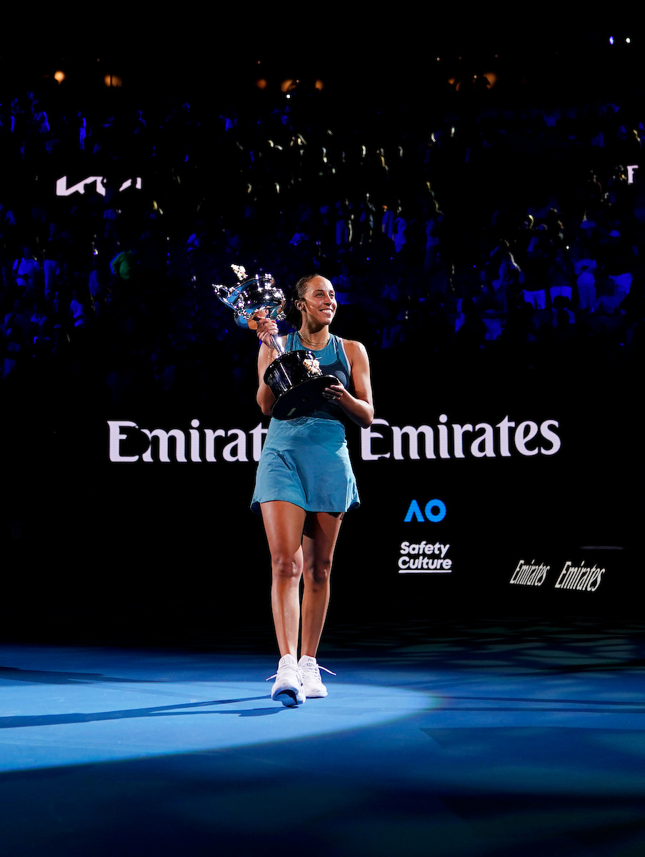 Craig Tiley (@craigtiley) on Twitter photo Welcome to the Grand Slam winner's circle <a href="/Madison_Keys/">Madison Keys</a>
#AO2025 women's singles champion 🏆 Welcome to the Grand Slam winner's circle <a href="/Madison_Keys/">Madison Keys</a>
#AO2025 women's singles champion 🏆