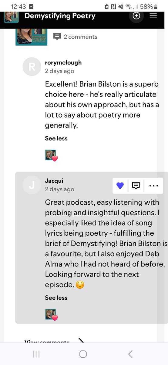 Tara S (@t_stubbs) on Twitter photo Chuffed at the reviews so far for 'Demystifying Poetry' (wherever you get your podcasts) #demystifyingpoetry <a href="/brian_bilston/">Brian Bilston</a> Chuffed at the reviews so far for 'Demystifying Poetry' (wherever you get your podcasts) #demystifyingpoetry <a href="/brian_bilston/">Brian Bilston</a>