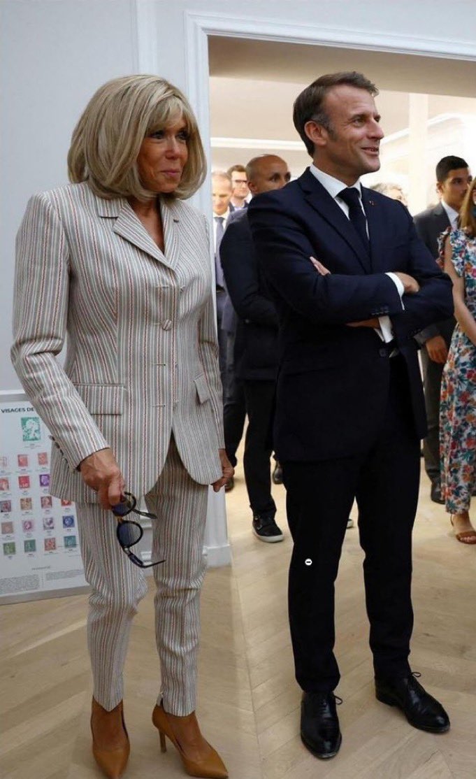 Why does Emmanuel Macron’s ‘wife’ look like that?