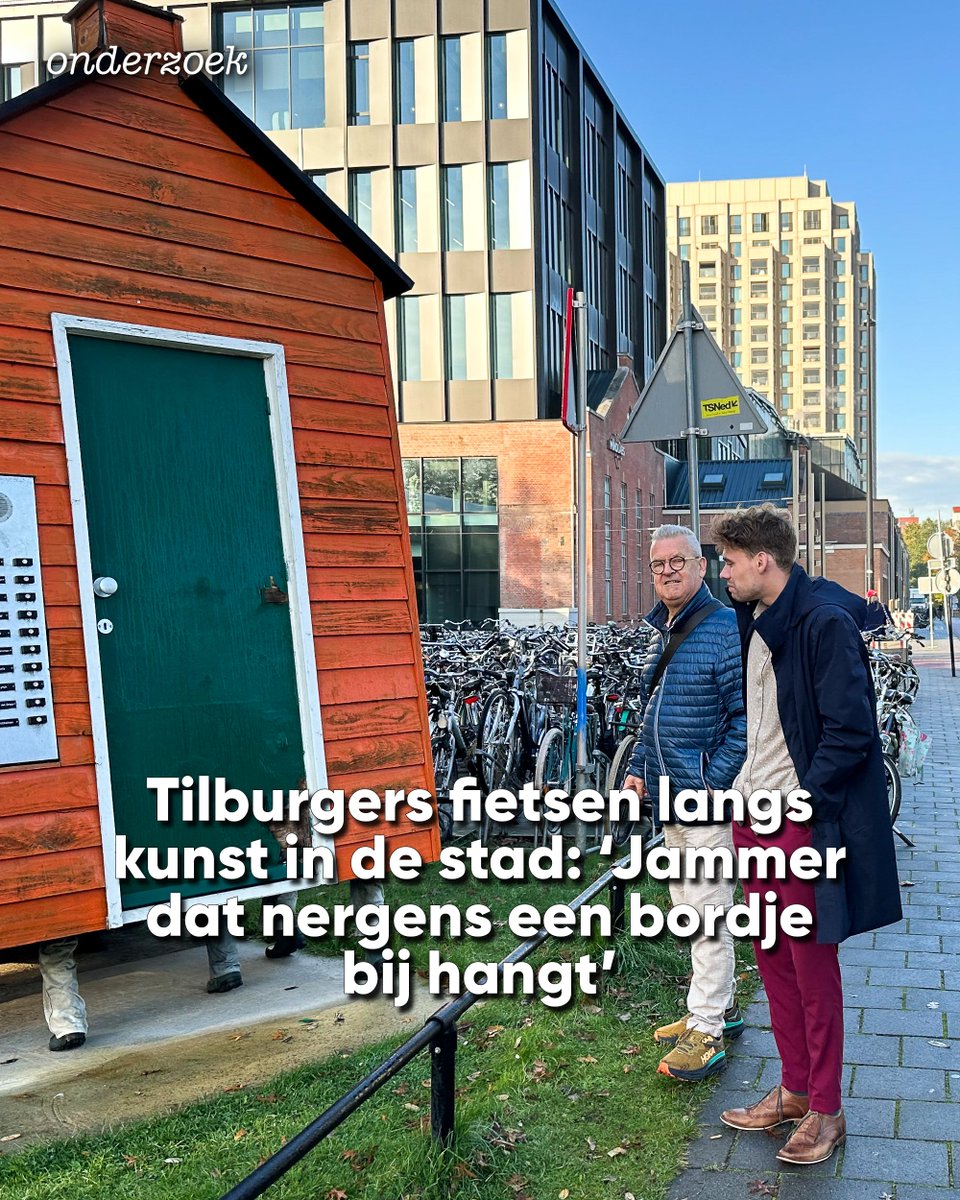 Tilburg kent ongelofelijk veel kunstwerken in de openbare ruimte. Maar wat vinden inwoners daar eigenlijk van? Woeste Grond nam vijf inwoners mee op een korte fietsvakantie door de stad. ‘Ik ken dit kunstwerk als een hangplek voor alcoholisten.’ bit.ly/4h8DzUO