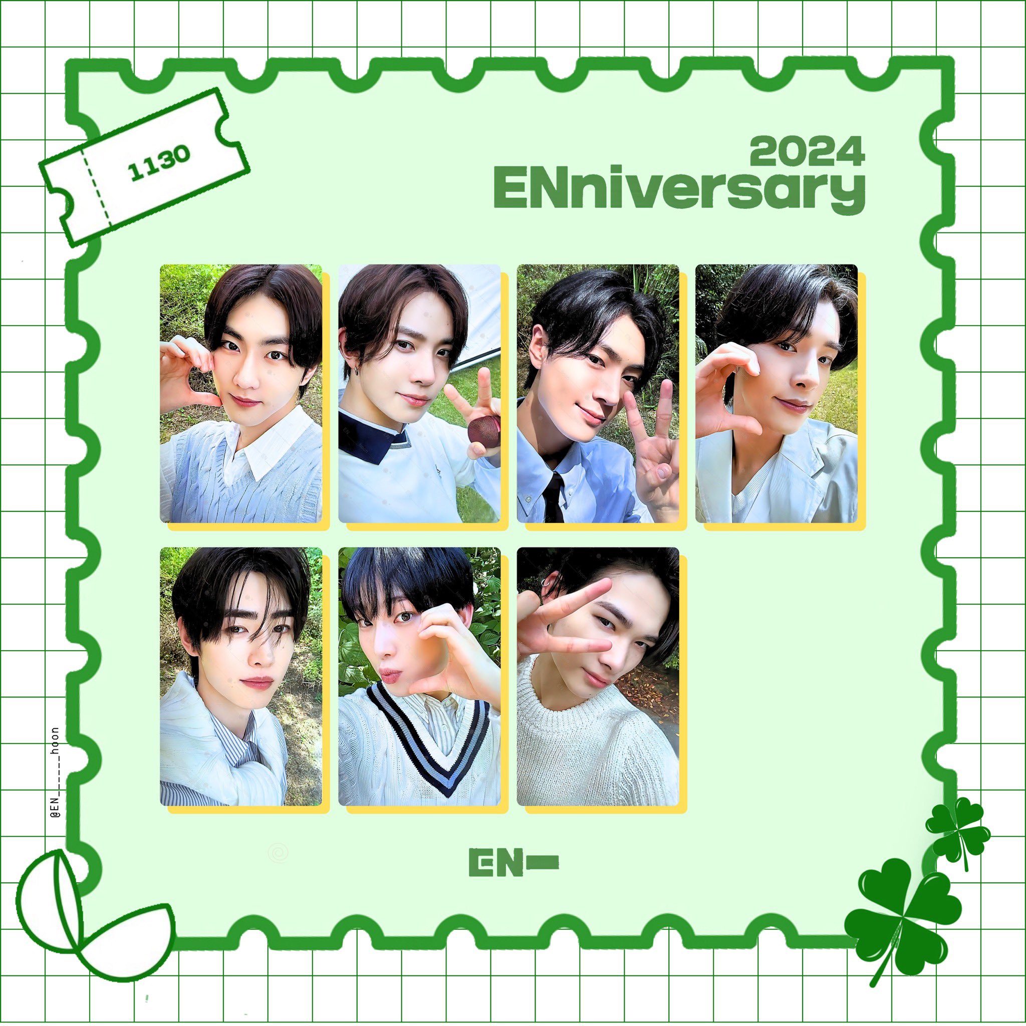 ENHYPEN Enniversary トレカ 🍥⸝꙳ on X: 