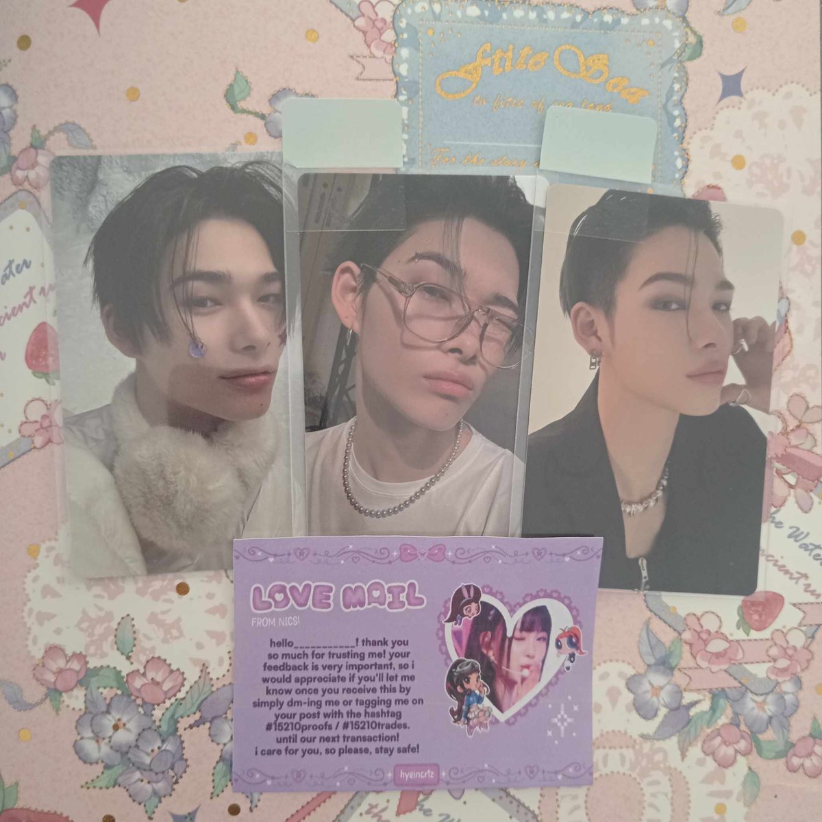 stroberiwony's tweet photo. #bellereceived ₍ ᐢ.ˬ.ᐢ₎🥕
. . . 💌 #15210proofs #15210trades
heya @hyeincrtz ! tysm for trading with me 🥺💗 riki arrived safely <3 tysm for the vv smooth transaction! you're so kind, hoping to trade with you again !!! 🥹
– ₍ ᐢ.ˬ.ᐢ₎ https://t.co/lH4TcFJhYy
