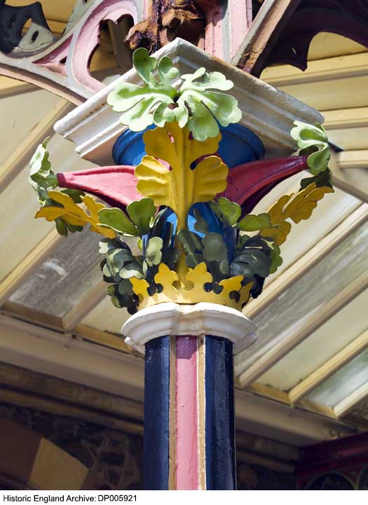 HE_Archive's tweet photo. Today's image from the Historic England Archive shows a vibrant floral capital at Great Malvern Station, Worcestershire. The station was built in 1861-1862 and the sculpture and metalwork designed by William Forsyth.

See the List Entry👇
https://t.co/u6hXiGtiCW

#GreatMalvern https://t.co/jb3sYKzQLu
