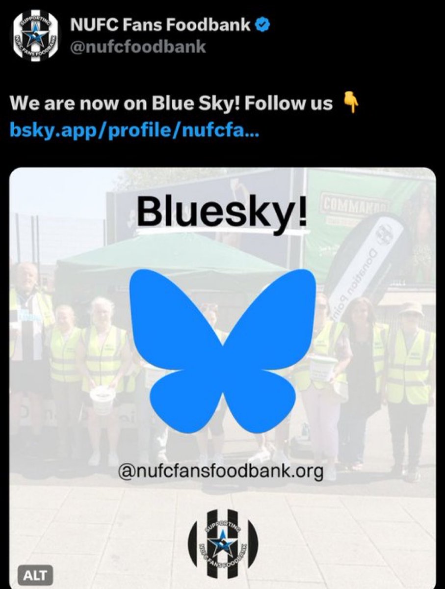 nufcfoodbank's tweet photo. 🏁 It’s MatchDay! 🏁 Good Luck @NUFC at @SouthamptonFC at 3pm and Safe Travels to all #NUFC fans travelling to the game. #SOTNEW 🏁

Please donate anytime to the @NCLFoodbank here - https://t.co/xGvnu6EikA 

🦋 Please follow us on Blue Sky at @nufcfansfoodbank.org 🦋

Thanks #GenerousGeordies 🙌 Please share a ReTweet helps people eat. #HWTL 🏁