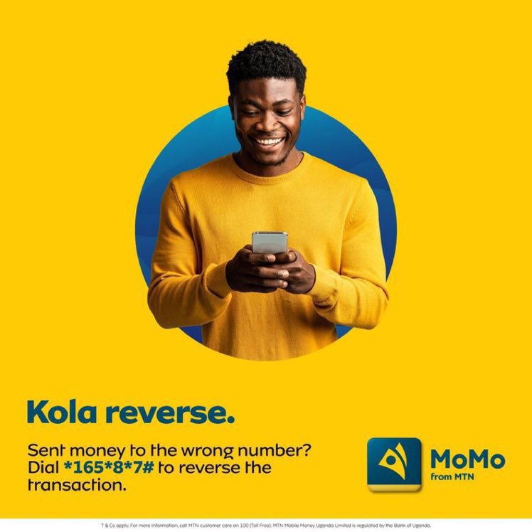 mtnmomoug's tweet photo. Imagine sending your hard-earned ka money to the wrong number in January? 😱 Don’t panic.
Dial *165*8*7# and get your money back where it belongs. #MoMoTips https://t.co/CcKFcm7QL1