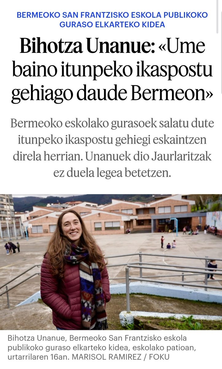 Eiderberazadi's tweet photo. Bermion ere bai!
Ikaspostuen eskaintza, planifikazioa, eta ikasleen onarpen mekanismo bidez ofizioz desorekatu eta segregatzen da. 
22-28 seiurtekoaren bigarren hirurtekoa hastera goaz.
Gain eskaintza izugarria dago.
Zuzenduko dute?
https://t.co/nzTqqkR3zg https://t.co/z2AOkf2KIi