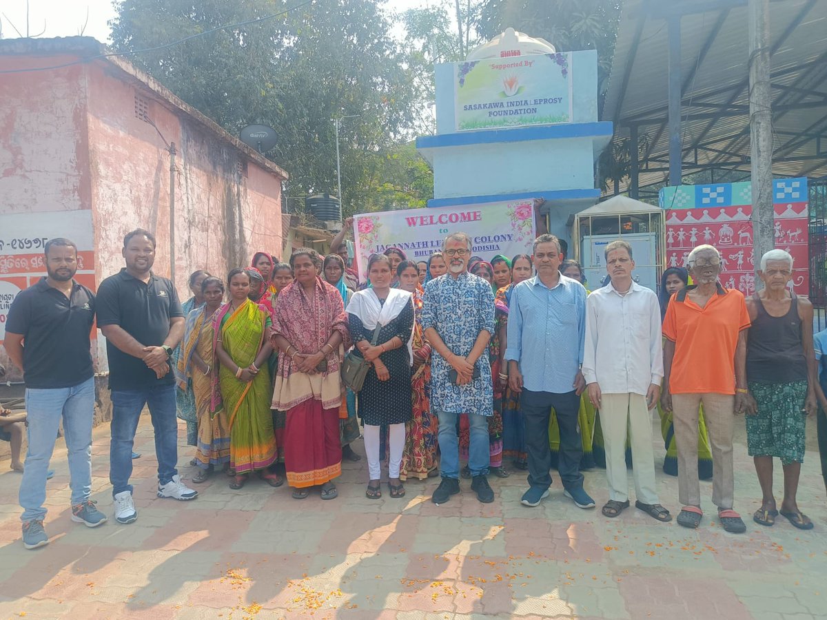 🌟 Building Lives with Dignity 🌟

<a href="/Sasakawa_India/">S-ILF</a> CEO Mr <a href="/GaurabSen/">Gaurab Sen</a> visited Jagannath Leprosy Colony, Bhubaneswar, today and met with residents, including livelihood beneficiaries supported by S-ILF.

Under the Humanitarian Aid Program, he inaugurated a renovated toilet under