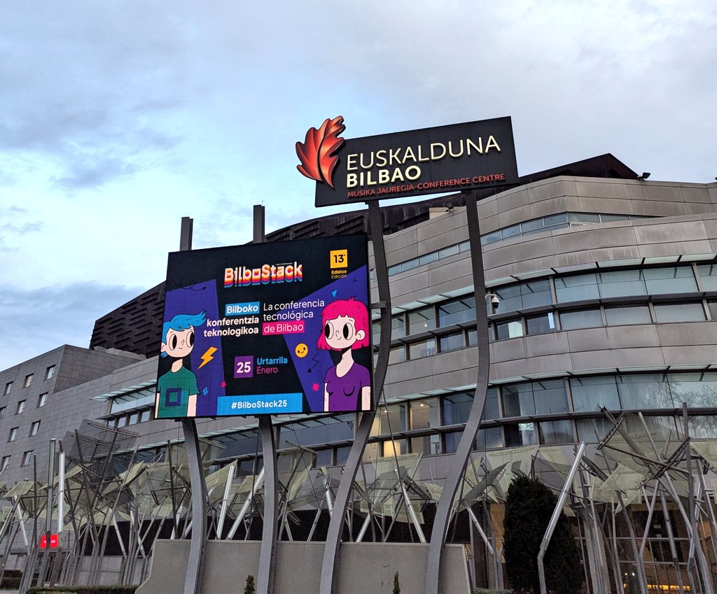aguadotzn's tweet image. Arrancamos #bilbostack25