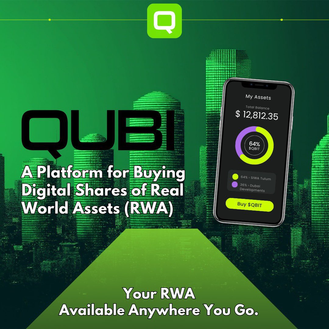 DtctveCrypto's tweet photo. 🚀 @Qubi_DAO  While the market and altcoins are feeling the post-Trump inauguration dump, $QBIT hasn’t skipped a beat! It’s currently pushing for a new ATH! 📈🔥  

Holder numbers are growing rapidly 📊, the community is thriving with meme contests 🎉, and more whales are recognizing its potential 🐳. This proves how undervalued the project still is compared to what it offers.

With the platform launch in Q1, the real lift-off is just around the corner. 🚀💎 They’ve only shown the concept demo app so far, and $QBIT is already one of the fastest-growing RWA projects in the market! 🌟

And in the background? Even more incredible things are in the works. Stay tuned this is just the beginning! 🌕✨ (NFA