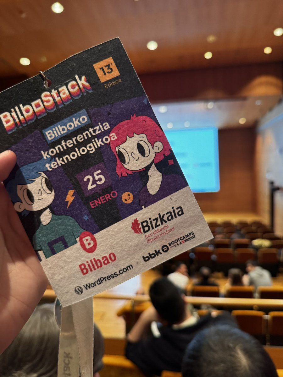 SantiMA10's tweet image. ¡Acreditado un año más para @BilboStack #bilbostack25!