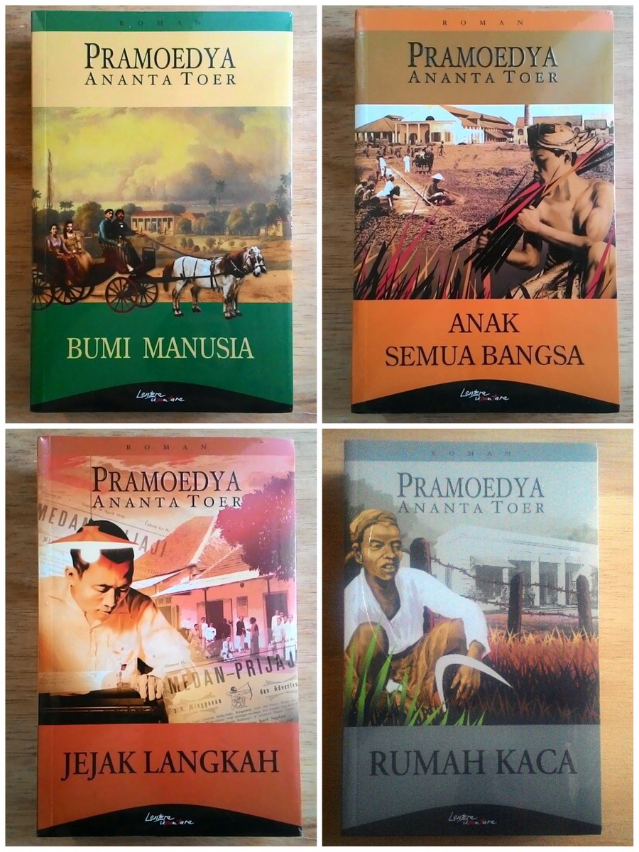Tetralogi Buru edisi baru seabad Pramoedya Ananta Toer akan tersedia dengan harga @ 180k. Jangan sampai ketinggalan PO-nya nanti via Kedai, ya. Xiap-xiap aja.

🛒 linktr.ee/kedaiboekoe