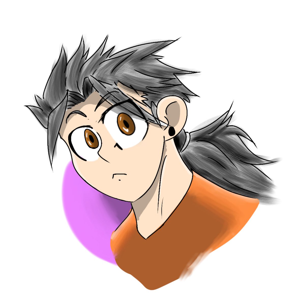DestructoWorks's tweet photo. Not the best thing I've ever done but it is completely digital and done wit my finger #OC #DigitalArtWork #Fingerwork #ocart https://t.co/2Y29CsyvZI