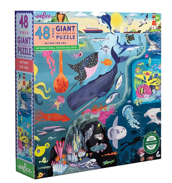 DealsHubz's tweet image. Eeboo Within The Sea 48 Piece Giant Floor Jigsaw Puzzle 30" X 24" Puzzle Puzzle for $25.99

sovrn.co/1logq10

 #ValentinesGifts #Puzzle #Eeboo