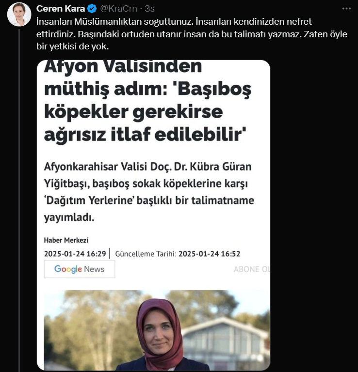 SehirlerGuvenli's tweet photo. "Birisi işimize gelmeyen bir şey yapsa da Müslümanlıktan soğusak" arayışı.

Milyonlarca köpeği itlaf eden BATI'dan soğuyun!
Köpek yiyen KIZIL KOMÜNİST ÇİN'den soğuyun!

Yok olmaz. 
Müslümanlıktan soğumaları lazım.

Sözüm bunlara değil;
Anlamak istemeyen "bizden" olanlara. https://t.co/zaYYK88bp4