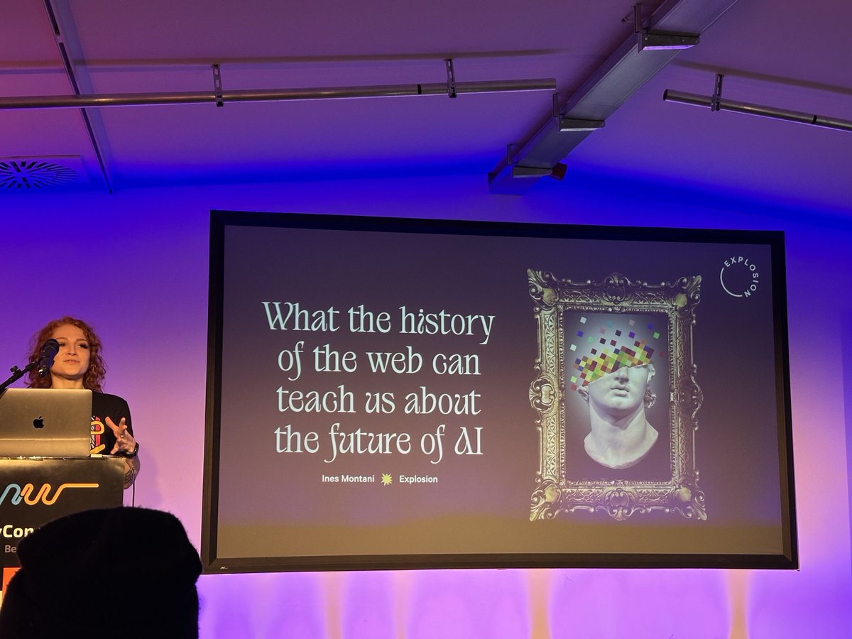 cheukting_ho's tweet image. Start the #PyConWeb25 with keynote by Ines Montani - founder of #SpaCy and #NLP expert - she is one of the coolest person I know in #Python community