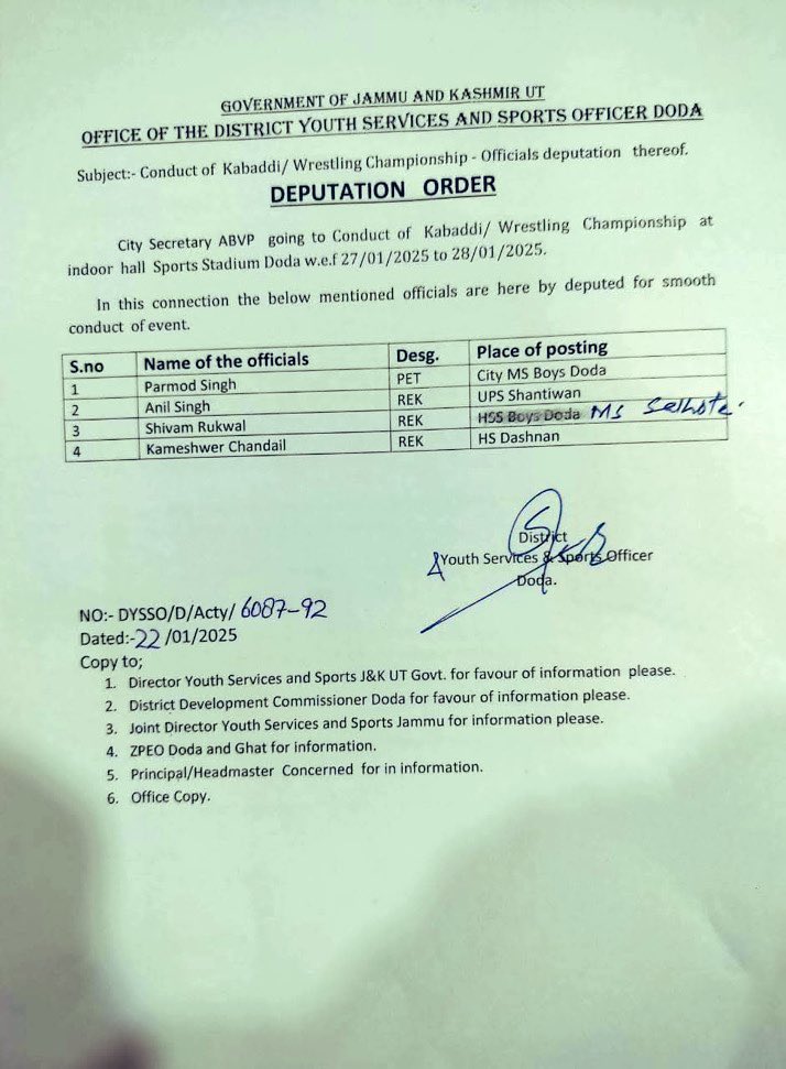 IltijaMufti_'s tweet photo. NC government chooses not to rationalise the erroneous reservation policy or ensure transparent recruitment. Instead they are facilitating ABVPs events across schools in J&K. The anti Muslim bigoted student organisation is now being allowed to hold a Kabaddi tournament in Indoor Sports Stadium Doda.
