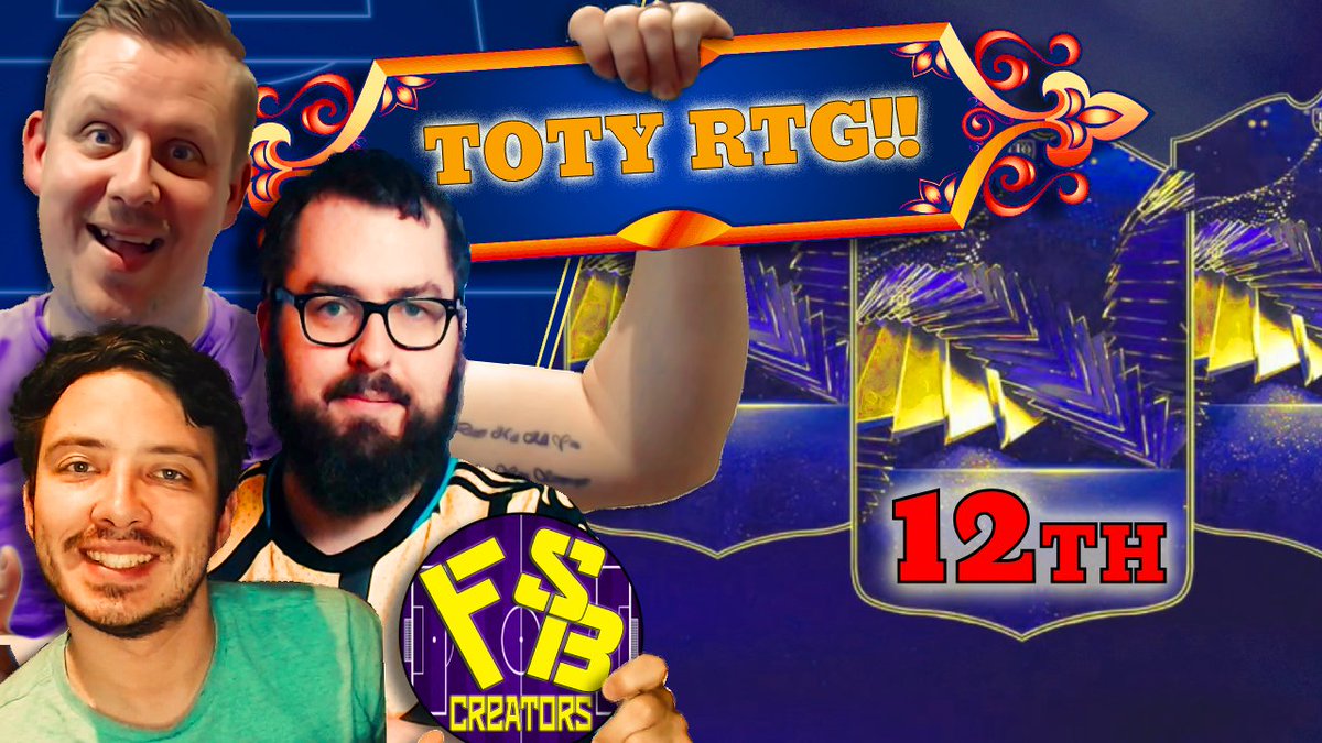 Check out our latest #FC25 #TOTY Video where we PERFECTLY predict the 12th Man and Woman and open a bunch of packs and grind some more RUSH Objectives to build our #FUTChamps Team!

youtu.be/exovMvwm2p0