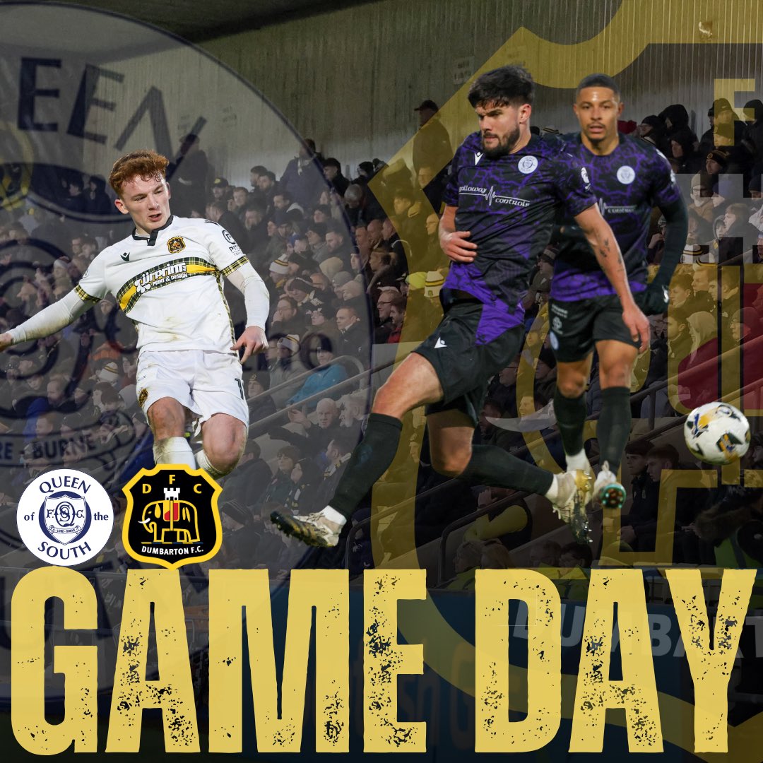 Dumbartonfc's tweet photo. On the road, yep, back again 🛣️ 

🏆 League 1
🆚 @OfficialQosFC 
⏰ 3:00pm
🏟️ Palmerston Park
✍️  https://t.co/96zCWoKUDm
🐘 https://t.co/N5sf9WyMmB
🎟️ https://t.co/pylKEqq6eO https://t.co/il9ESUuMNM