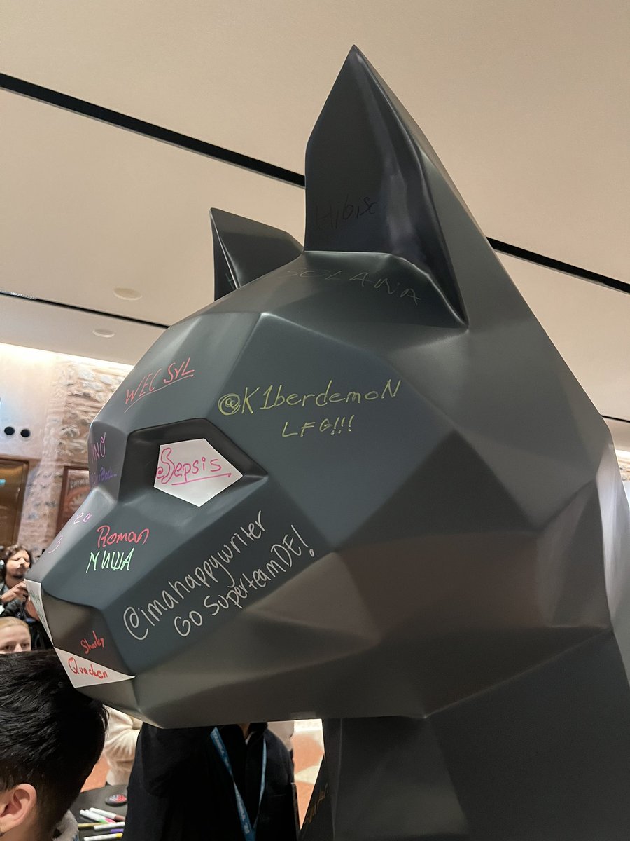 K1berdemoN's tweet photo. Finally the Catstanbul event has started! Blessed to attend this incredible event in-person! 

@JupiterExchange @kashdhanda @weremeow @0xSoju https://t.co/LIoUqWGifV