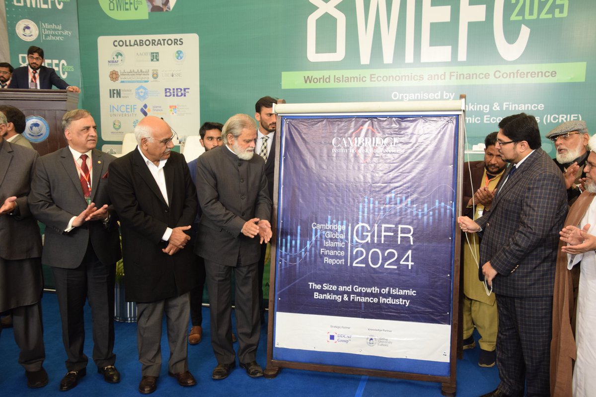 OfficialMUL's tweet photo. A moment of intellectual brilliance at the 8th WIEFC 2025 with the launch of three groundbreaking books:
1️. The Routledge Handbook of Islamic Economics and Finance
Edited by Prof. Dr. Hussain Mohi-ud-Din Qadri, Prof. Dr. Muhammad Ishaq Bhatti, and Prof. Emeritus Dato’ Dr. Mohd Azmi Omar
2️. Artificial Intelligence and the Future of Islamic Finance
Edited by Prof. Dr. Hussain Mohi-ud-Din Qadri, Prof. Dr. Ahmet Faruk Aysan, and Hassnian Ali
3️. Global Environmental Sustainability and Islamic Ethics
By Prof. Dr. Hussain Mohi-ud-Din Qadri
Each book offers valuable perspectives on Islamic economics, AI in finance, and global sustainability, contributing to the evolving landscape of knowledge.

#WIEFC2025 #DrHussainQadri #MinhajUniversity #BookLaunch #InnovationInKnowledge