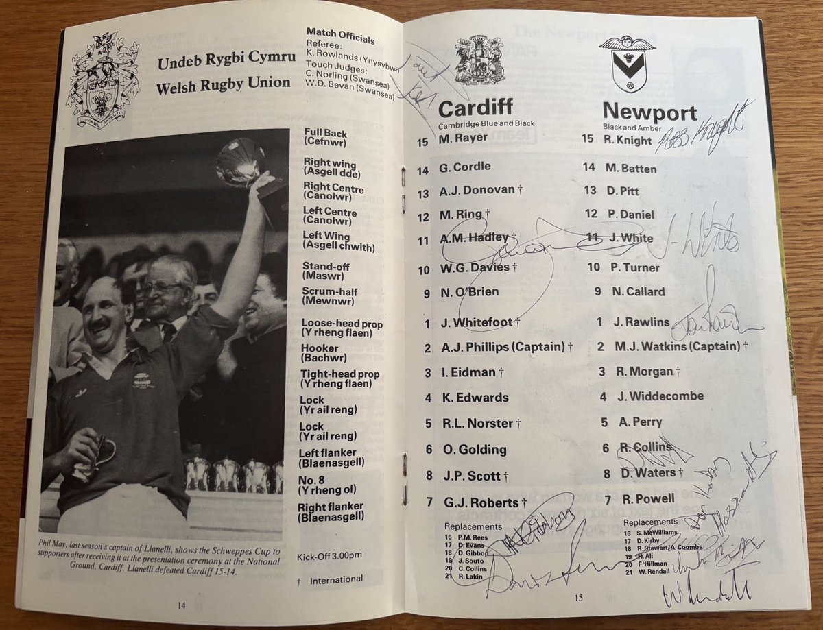 Rugby Memorabilia Society tweet media