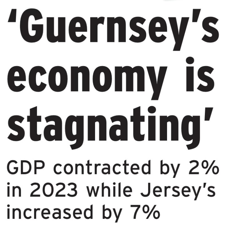 Today’s <a href="/GuernseyPress/">Guernsey Press</a> headline. Hardly a surprise but the <a href="/Govgg/">States of Guernsey</a> response will be predictable - everything’s fine, we don’t need to change, we can keep on hiring and increasing public sector payroll costs, you just need to pay more tax…