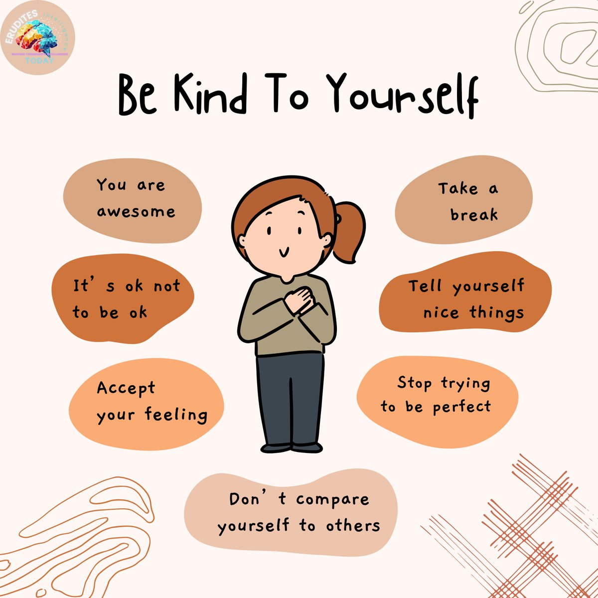 EruditesS's tweet photo. It’s OK to not be OK. 💛

Take a moment, breathe, and be kind to yourself. 💭

Need support? MindWell is here for you. 💙

#MentalHealthMatters #BeKindToYourself #MindWell #SelfCare #MentalHealthSupport #TherapyForAll #HealingJourney #WellnessMatters #AI #AIforGood
#MentalHealth https://t.co/XStQRNohdw