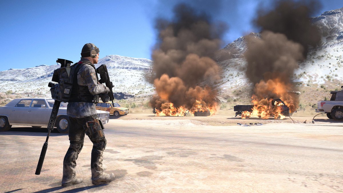 seigino0808's tweet image. 寒そうな所に来たので見た目を変更。

マップ端のエリアだからか敵が強い。
#GhostReconWildlands
#ゴーストリコンワイルドランズ