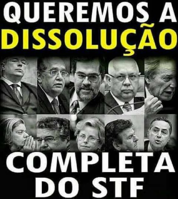 Chefcarolinavi1's tweet photo. Você acredita que essa é a solução para os problemas atuais no Brasil?
1- sim 
2- não
3- prefiro não falar desse assunto, tenho medo https://t.co/OppkMREYIW
