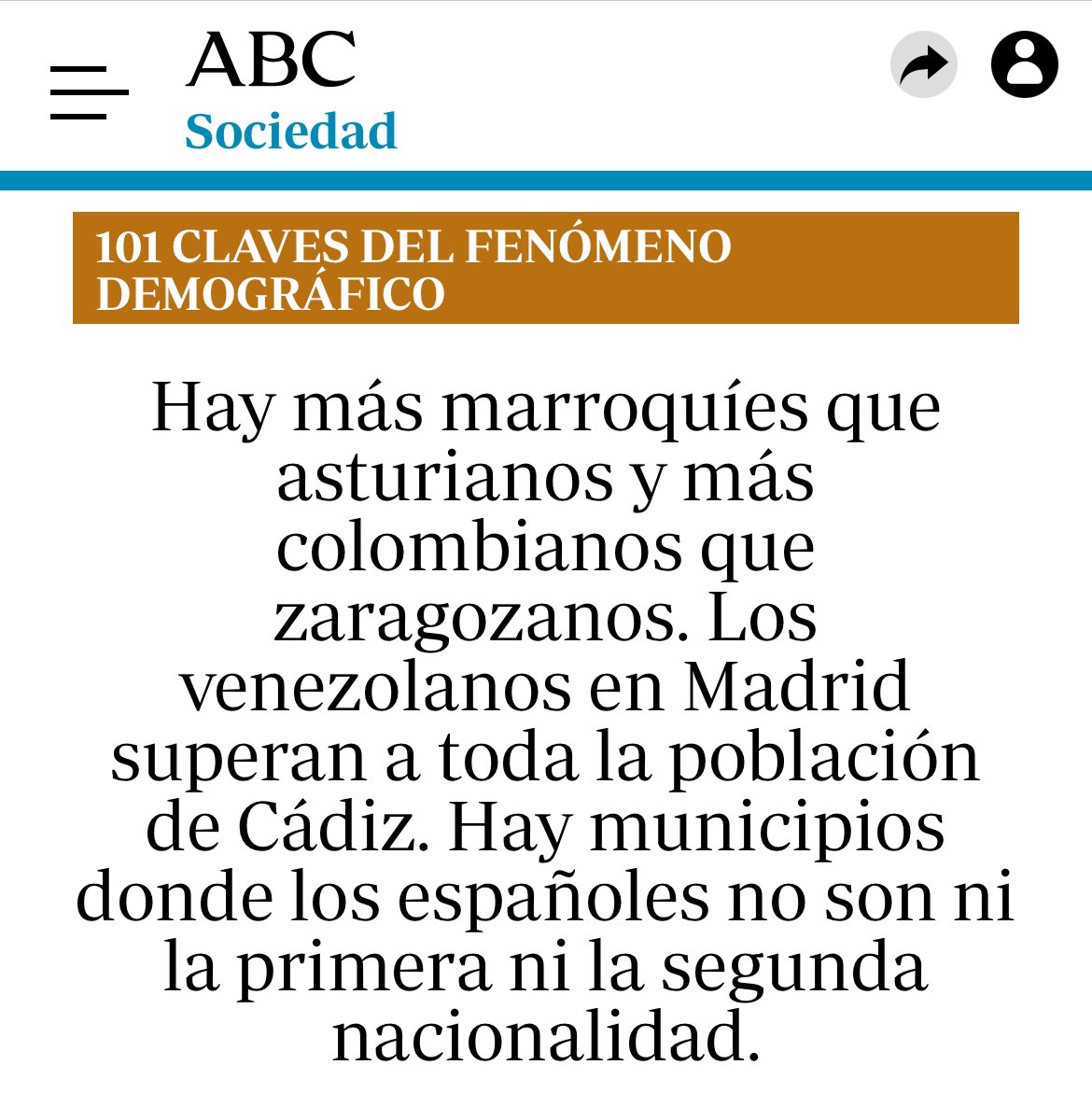 ¡Nos invaden!
🇦🇷En Argentina no hay argentinos. La población española (482.176) supera ya a la de Catamarca (429.572).
🇫🇷En Francia no hay franceses. La población española (310.072) supera a la de Montpellier (307.101).
🇺🇸En Estados Unidos no hay estadounidenses. Los españoles